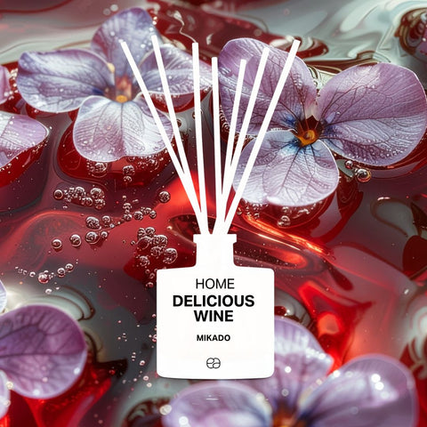 Diffusore Mikado Delicious Wine (vino e violetta)