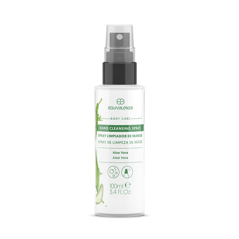 Spray detergente per le mani aloe vera