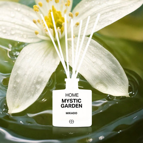 Diffusore Mikado Mystic Garden (gelsomino notturno e fiori d'arancio)