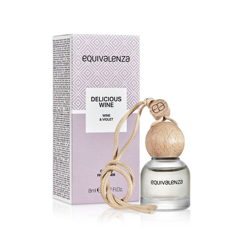 Deodorante auto "Delicious Wine" (vino e violetta)