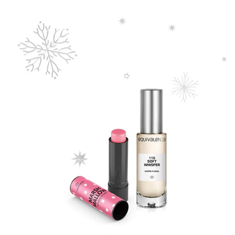 SET SECRET SANTA: Profumo 110 Soft Whisper & Balsamo labbra Marshmalow