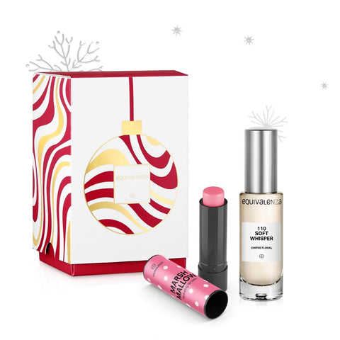 SET SECRET SANTA: Profumo 110 Soft Whisper & Balsamo labbra Marshmalow