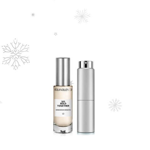 SET SECRET SANTA: Profumo 305 Bold Together & Portaprofumo argento