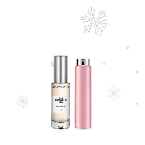 SET SECRET SANTA: Profumo 144 Luminous Joy & Portaprofumo rosa