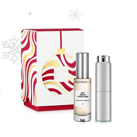 SET SECRET SANTA: Profumo 305 Bold Together & Portaprofumo argento