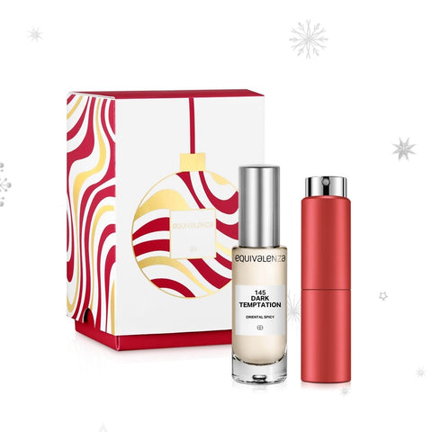 SET SECRET SANTA: Profumo 145 Dark Temptation & Portaprofumo rosso