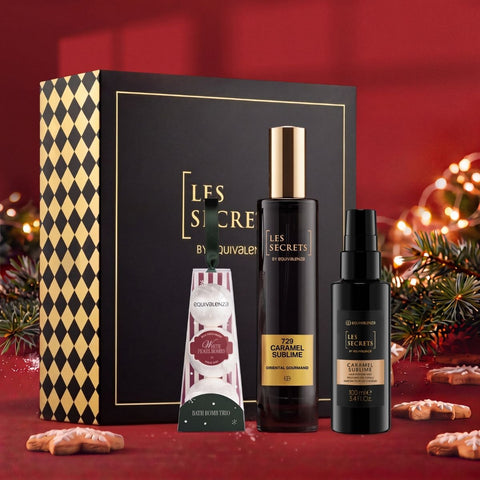 SET REGALO 729 Caramel Sublime & Trio Set Bombe da Bagno