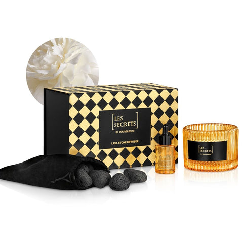 Diffusore Pietre di Lava Les Secrets "Blanche Pivone 725"