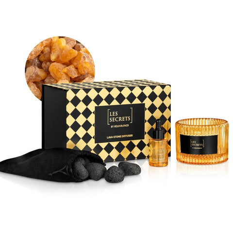 Diffusore Pietre di Lava Les Secrets "Myrrhe Solaire"