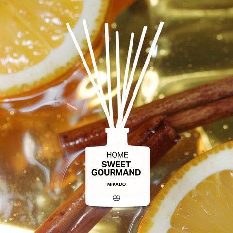 Diffusore Mikado Sweet Gourmand (canella e arancia)